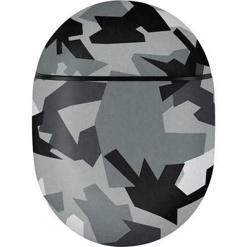 Urban Camouflage Black Google Pixel Buds Skin